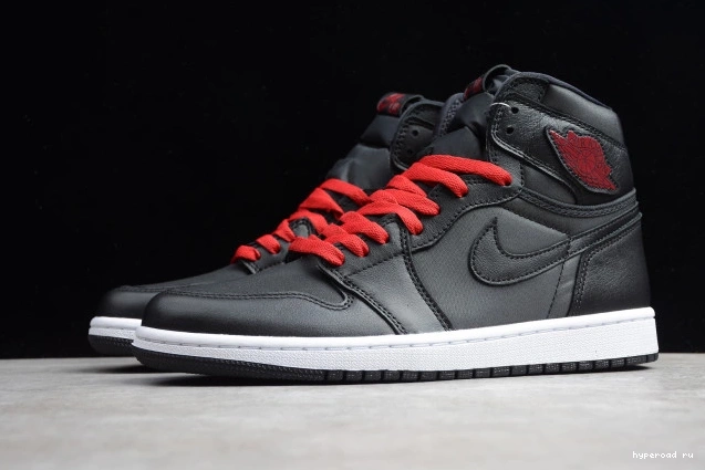Jordan 555088-060 High Satin Retro 1 Black OG Air 0703